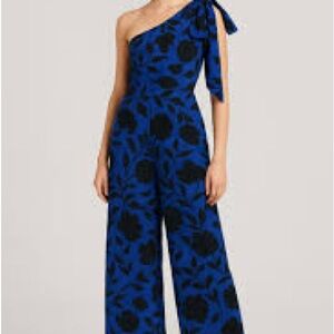 Kate Spade New York x Target Women's Floral Jumpsuit Navy/Black, Women's 8